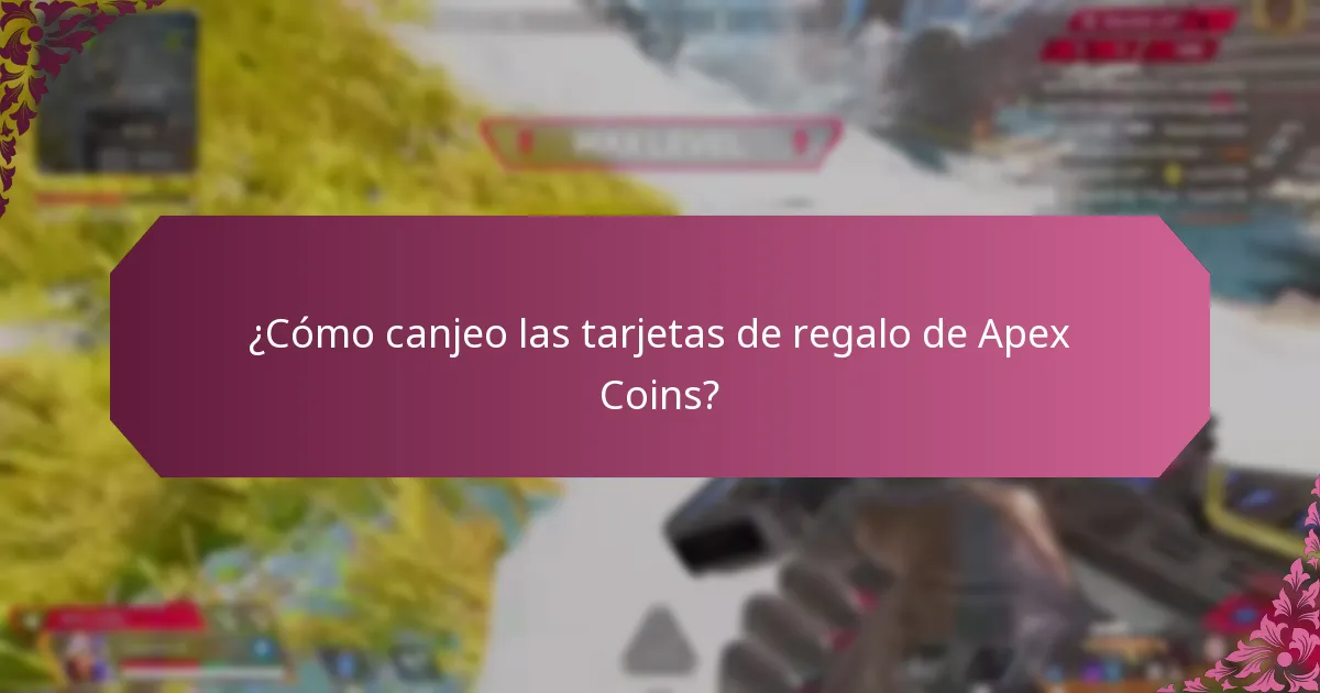 ¿Cómo compro tarjetas de regalo de Apex Coins?