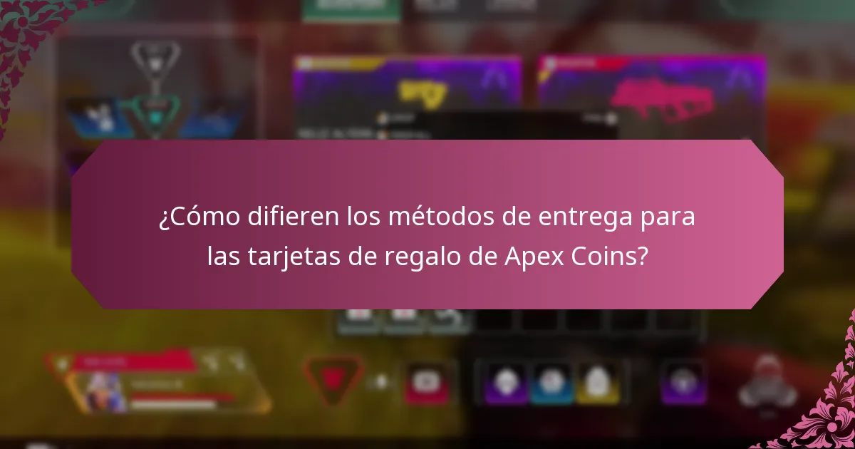 ¿Cuáles son las mejores opciones para comprar tarjetas de regalo de Apex Coins?