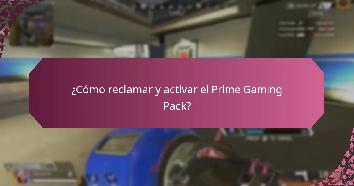 ¿Cuáles son las ventajas de usar el Prime Gaming Pack?