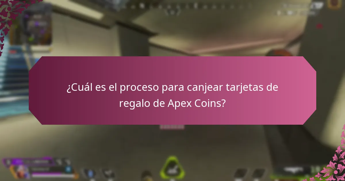 ¿Qué minoristas venden tarjetas de regalo de Apex Coins válidas?
