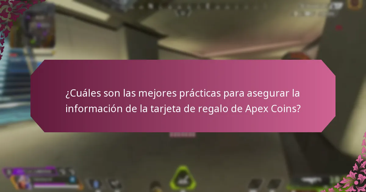 ¿Cómo puedo comprar tarjetas de regalo de Apex Coins de manera segura?