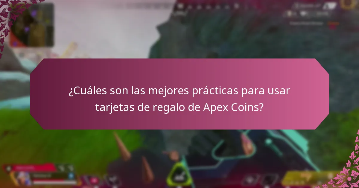¿Dónde encontrar soporte al cliente para las tarjetas de regalo de Apex Coins?