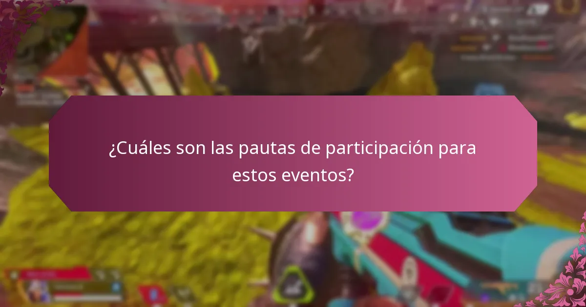 ¿Cuándo suelen ocurrir estos eventos?