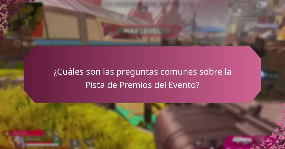 ¿Cuáles son las reglas y regulaciones de la Pista de Premios del Evento?