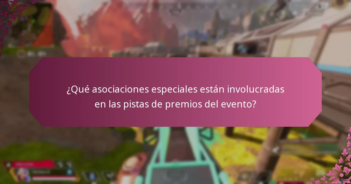 ¿Cómo maximizar la participación en las pistas de premios del evento?