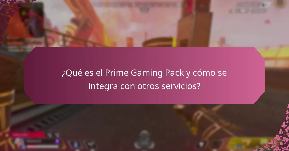 ¿Cómo se compara el Prime Gaming Pack con otros servicios de suscripción de juegos?