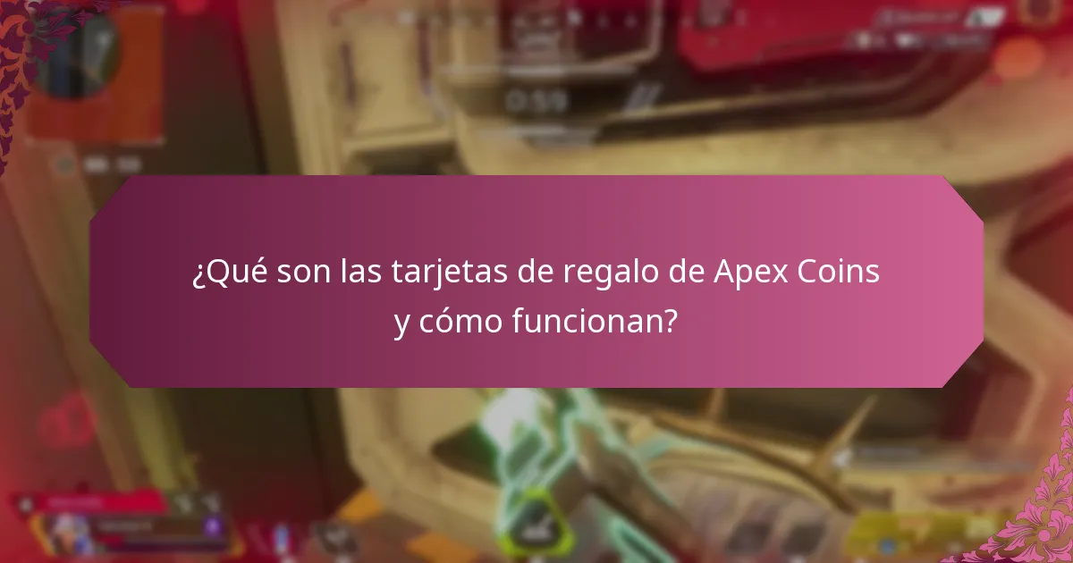 ¿Dónde se pueden comprar tarjetas de regalo de Apex Coins?